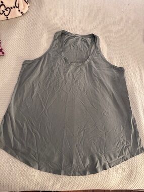 Lululemon Women's Sleeveless Scoop Neck Tank Top - Gray
